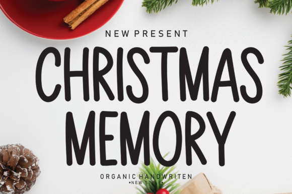Christmas Memory Font - Featured Image