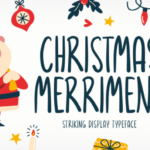 Christmas Merriment Font - Featured Image