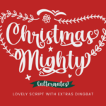 Christmas Mighty Font - Featured Image
