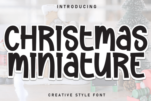 Christmas Miniature Font - Featured Image