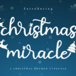 Christmas Miracle Font - Featured Image