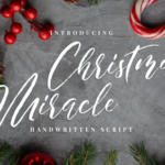 Christmas Miracle  Font - Featured Image