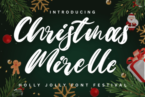 Christmas Mirelle Font - Featured Image