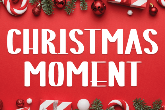 Christmas Moment Font - Featured Image