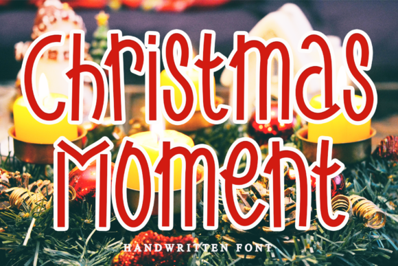 Christmas Moment Font - Featured Image