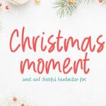 Christmas Moment Font - Featured Image