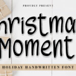 Christmas Moments Font - Featured Image