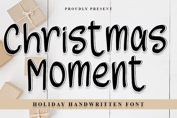 Christmas Moments Font - Featured Image