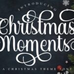 Christmas Moments Font - Featured Image