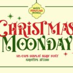 Christmas Moonday Font - Featured Image