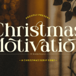 Christmas Motivation Font - Featured Image