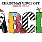 Christmas Movie Bundle Font - Featured Image