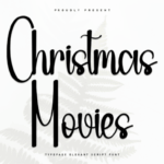 Christmas Movies Font - Featured Image