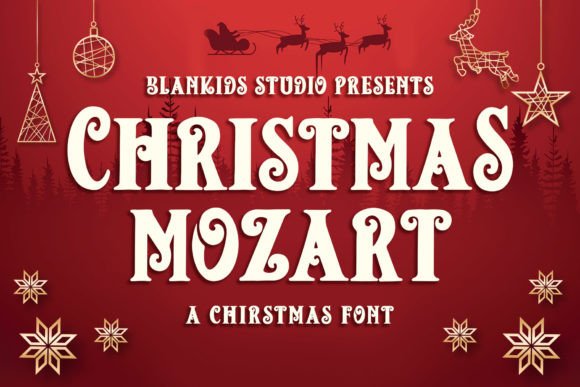 Christmas Mozart Font - Featured Image