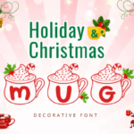 Christmas Mug Font - Featured Image