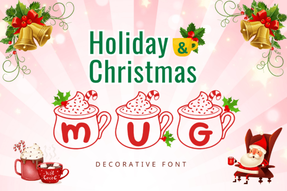 Christmas Mug Font - Featured Image