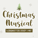 Christmas Musical Font - Featured Image