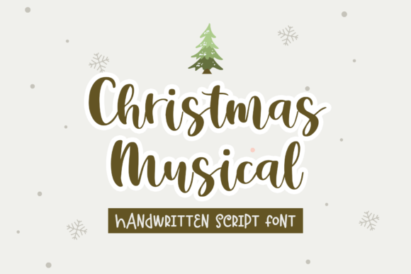 Christmas Musical Font - Featured Image