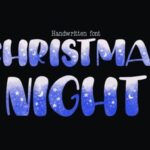 Christmas Night Font - Featured Image