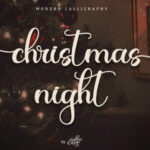 Christmas Night Font - Featured Image