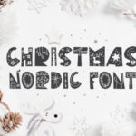 Christmas Nordic Font - Featured Image