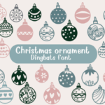 Christmas Ornament Font - Featured Image