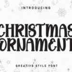 Christmas Ornament Font - Featured Image