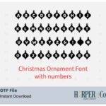 Christmas Ornament Font - Featured Image