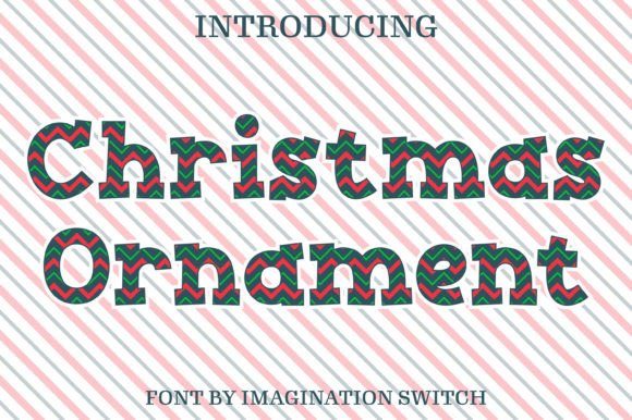 Christmas Ornament Font - Featured Image