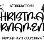 Christmas Ornament Font - Featured Image