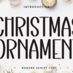 Christmas Ornament Font - Featured Image