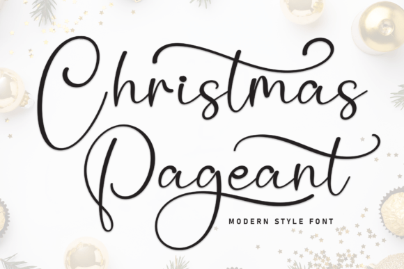 Christmas Pageant Font - Featured Image