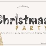 Christmas Party Font - Featured Image