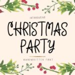 Christmas Party Font - Featured Image