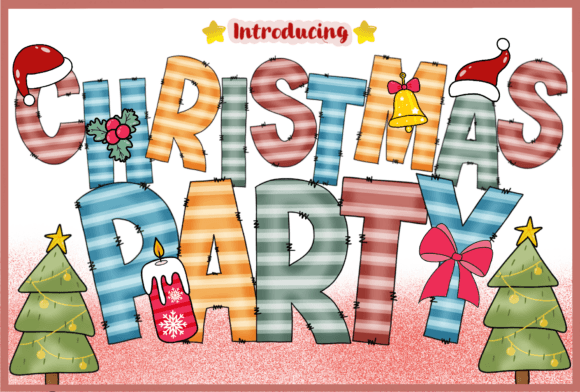 Christmas Party Font - Featured Image