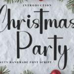 Christmas Party Font - Featured Image