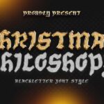 Christmas Philosophy Font - Featured Image