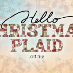 Christmas Plaid Font - Featured Image