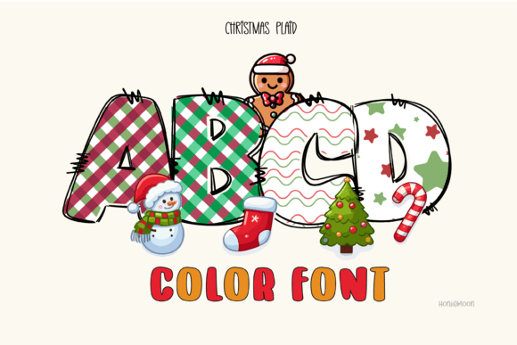 Christmas Plaid Font - Featured Image