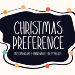 Christmas Preference Font - Featured Image