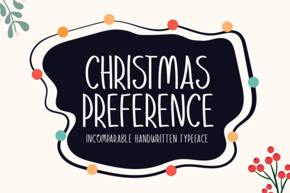 Christmas Preference Font - Featured Image