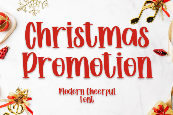 Christmas Promotion Font - Featured Image
