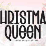 Christmas Queen Font - Featured Image