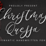 Christmas Quessa Font - Featured Image