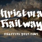 Christmas Railway Font - Featured Image