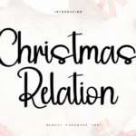 Christmas Relation Font - Featured Image