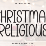 Christmas Religious Font - Featured Image
