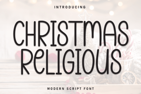 Christmas Religious Font - Featured Image