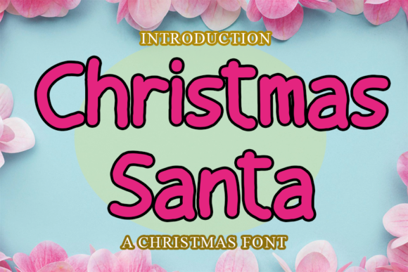 Christmas Santa Font - Featured Image