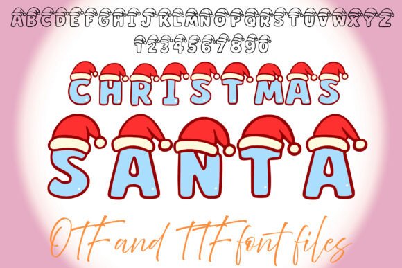 Christmas Santa Font - Featured Image